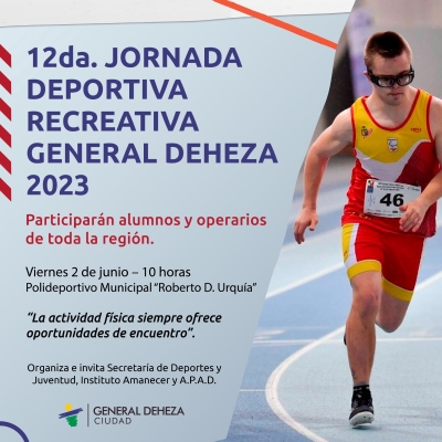 12° JORNADA DEPORTIVA RECREATIVA GENERAL DEHEZA.