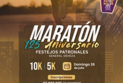 Gran Maratón 125° Aniversario Festejos Patronales General Deheza