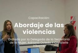 Capacitación: abordaje de las violencias