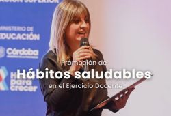 Promoción de hábitos saludables en el ejercicio docente