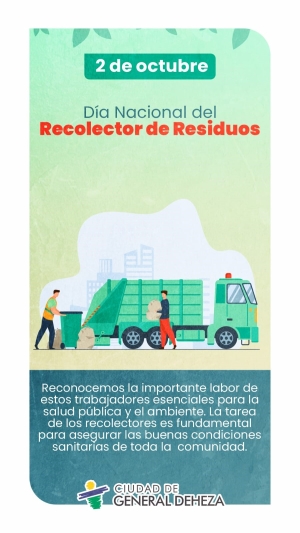 DÍA NACIONAL DEL RECOLECTOR DE RESIDUOS