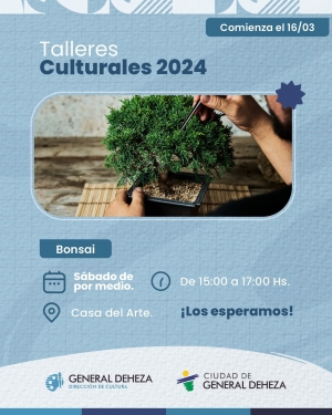 TALLER DE BONSAI. ¡COMIENZA ESTE SÁBADO!