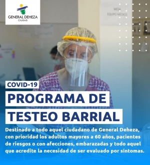 PROGRAMA DE TESTEO BARRIAL.