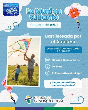 LA MUNI EN TU BARRIO SE VISTE DE AZUL
