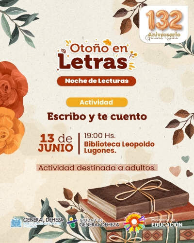 ESTE 13 DE JUNIO - OTOÑO EN LETRAS