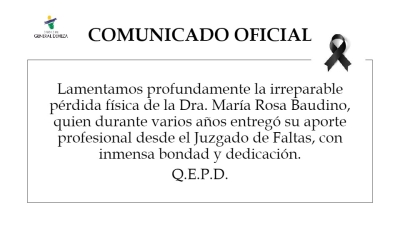COMUNICADO OFICIAL