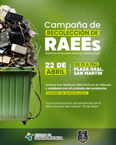 Campaña de recolección de RAEEs