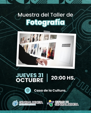 MUESTRA DEL TALLER DE FOTOGRAFÍA