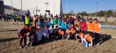 ENCUENTRO INTERBARRIAL DE FÚTBOL EN VACACIONES DE INVIERNO.