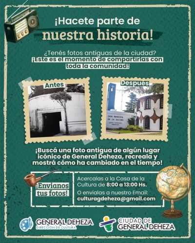 SÉ PARTE DE NUESTRA HISTORIA