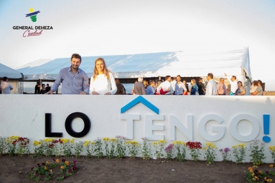 ACTO ENTREGA DE 120 TERRENOS  LOTEO "LO TENG