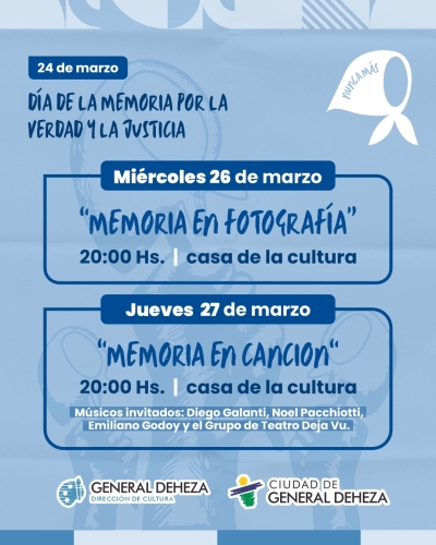 DÍA DE LA MEMORIA POR LA VERDAD Y LA JUSTICIA