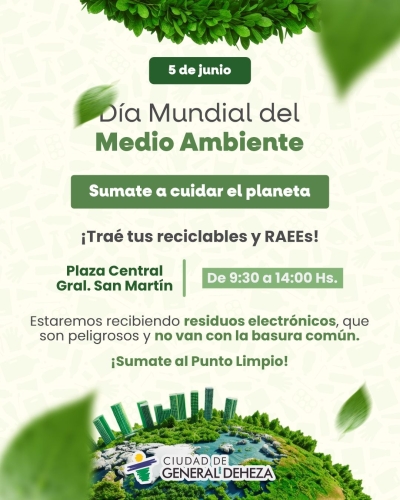 5 DE JUNIO - DÍA MUNDIAL DEL MEDIO AMBIENTE