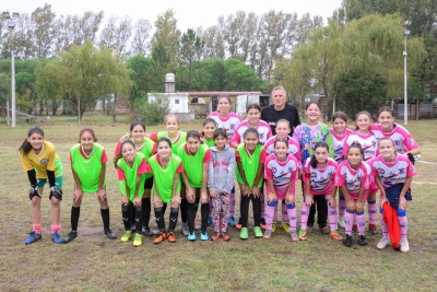 LA SUB 13 DE FÚTBOL FEMENINO EN LA LIGA DE VILLA MARÍA.