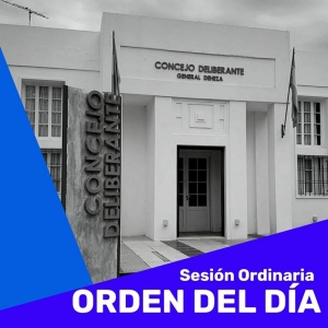 ESTE LUNES EL CONCEJO DELIBERANTE SESIONA.