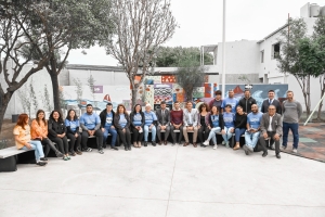 INAUGURACIÓN DE LA PLAZA DE LOS SENTIDOS.
