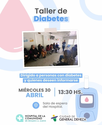 TALLER MENSUAL SOBRE DIABETES