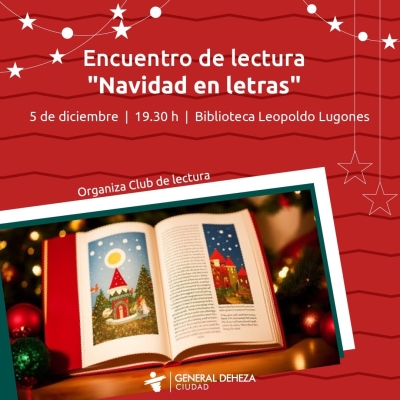 NAVIDAD EN LETRAS. ENCUENTRO DE LECTURA.