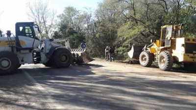 SERVICIOS PÚBLICOS COMUNICA QUE LOS TRABAJOS EN RUTA TERMINARON Y LA MISMA SE ENCUENTRA TRANSITABLE.
