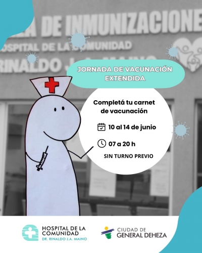 JORNADA EXTENDIDA DE VACUNACIÓN