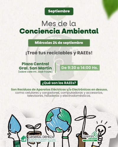 SEPTIEMBRE - MES DE LA CONCIENCIA AMBIENTAL