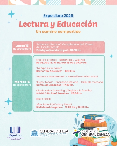 LECTURA Y EDUCACIÓN - ACTIVIDADES VARIAS