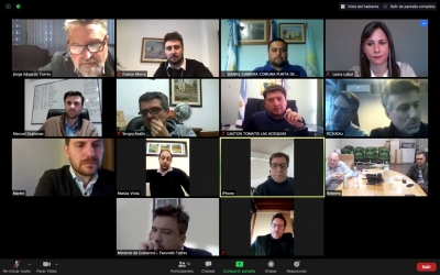 REUNIÓN SOBRE RUTA 10