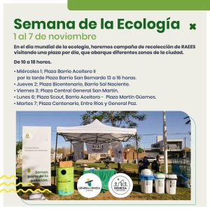 SEMANA DE LA ECOLOGÍA.