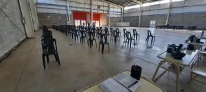 HOY COLOCAMOS 300 DOSIS DE VACUNAS CONTRA COVID