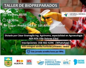 TALLER DE BIOPREPARADOS.