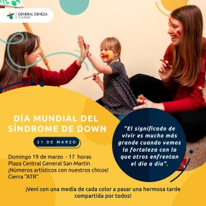 DÍA MUNDIAL DEL SÍNDROME DE DOWN.