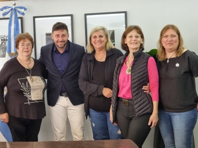 REUNIÓN DEL INTENDENTE CON CUIDARTEBIEN.