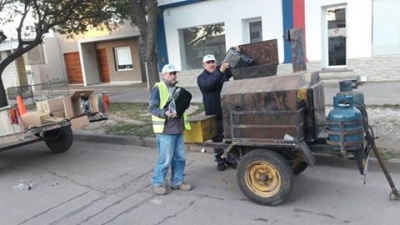 SERVICIOS PÚBLICOS COMENZÓ CON LA TOMA DE JUNTAS.