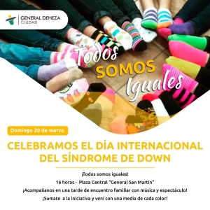 DÍA MUNDIAL DEL SÍNDROME DE DOWN
