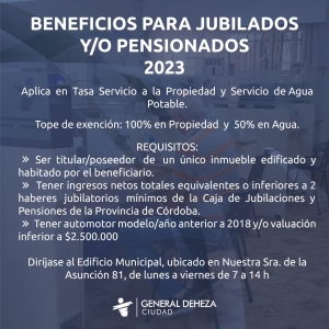 SU MUNICIPALIDAD LE INFORMA.