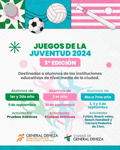 ¡HOY COMENZARON LOS JUEGOS DE LA JUVENTUD!
