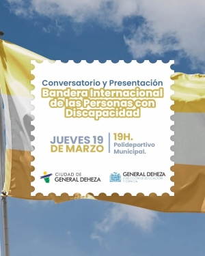 PRESENTACIÓN BANDERA INTERNACIONAL DE PERSONAS CON DISCAPACIDAD