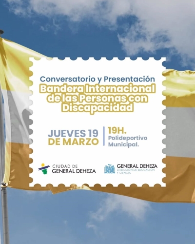 PRESENTACIÓN BANDERA INTERNACIONAL DE PERSONAS CON DISCAPACIDAD