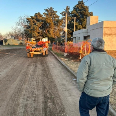 OBRA DE GAS EN CONSTRUCCIÓN - SOLARES DEL SUR