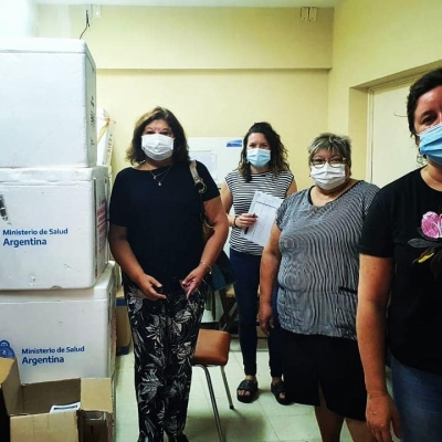 GENERAL DEHEZA RECIBIÓ 73 DOSIS DE VACUNAS CONTRA COVID–19