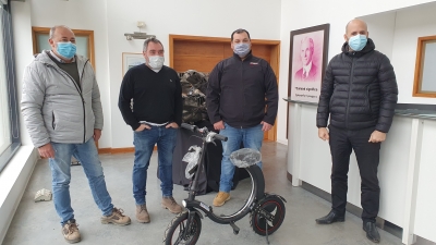 DONACIÓN DE BICICLETA ELÉCTRICA