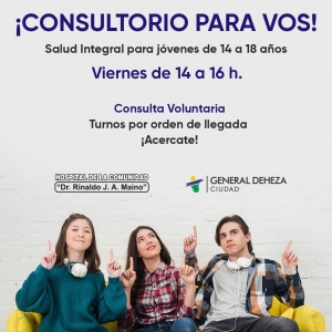 HOY PODÉS TENER TU PRIMERA CONSULTA.