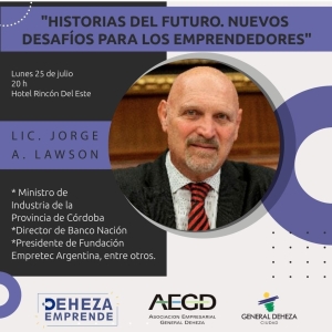 HOY JORGE LAWSON EN DEHEZA EMPRENDE.