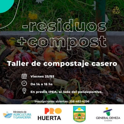 INSCRIBITE Y APRENDÉ A COMPOSTAR.