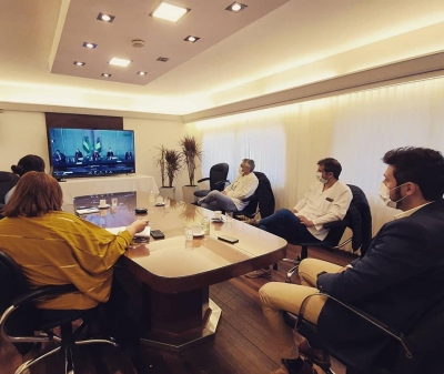 Videoconferencia con Ministerio de Gobierno de la Provincia