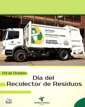 DÍA DEL RECOLECTOR DE RESIDUOS.
