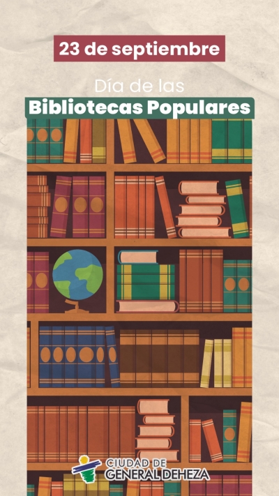 23 DE SEPTIEMBRE - DÍA DE LAS BIBLIOTECAS POPULARES