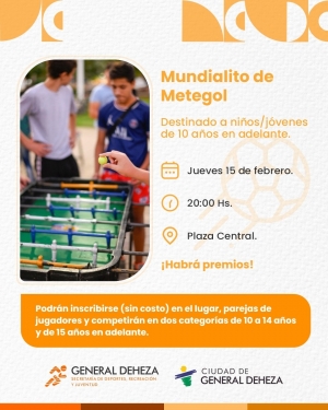 MUNDIALITO METEGOL. ¡NUEVA EDICIÓN!