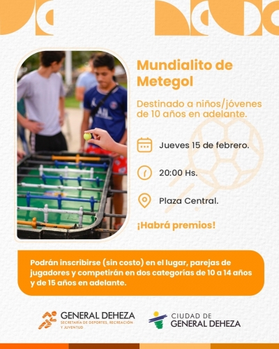 MUNDIALITO METEGOL. ¡NUEVA EDICIÓN!