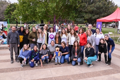 LA MUNI EN TU BARRIO PASÓ POR BARRIO 86 VIVIENDAS.